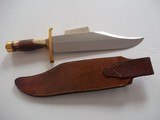 Randall Model # 12-11"Smithsonian Bowie December 1953 Brass lugged guard Stag Handle Original H.H. Heiser Scabbard - 2 of 13