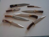 Bill Bagwell Knife Collection-Most Are One-of-A-Kind-4 Master Smith Stamped blades-3 Blades Are Stamped DAMASCUS-Mint Condition - 2 of 11