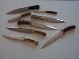 Bill Bagwell Knife Collection-Most Are One-of-A-Kind-4 Master Smith Stamped blades-3 Blades Are Stamped DAMASCUS-Mint Condition - 3 of 11