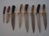 Bill Bagwell Knife Collection-Most Are One-of-A-Kind-4 Master Smith Stamped blades-3 Blades Are Stamped DAMASCUS-Mint Condition - 11 of 11