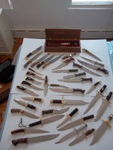 Most Astonishing Custom Knife Collection Ever Assembled-The Best Out There-Unsurpassed-Unequaled-Simply The Bestst - 2 of 12