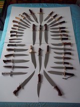 Most Astonishing Custom Knife Collection Ever Assembled-Most Unique Out There-Unsurpassed-Unequaled-Simply The Best - 1 of 15