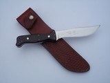 Glen Marshall-Lang Award one of a Kind A.F.F.S. Scaled Down Version 1998 D2 Steel Black Micarta Handle Fancy file work - 2 of 8