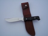 Glen Marshall-Lang Award one of a Kind A.F.F.S. Scaled Down Version 1998 D2 Steel Black Micarta Handle Fancy file work - 1 of 8