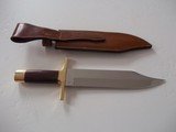 Jean Tanazacq "NATCHEZ BOWIE" from 1980 A rarity in the marketplace today - Bears the rare two markings on blade - 1 of 9
