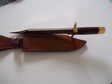 Jean Tanazacq "NATCHEZ BOWIE" from 1980 A rarity in the marketplace today - Bears the rare two markings on blade - 9 of 9