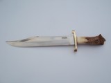 Randall Model # 12-11" Confederate Bowie As Seen in Knives Illustrated Summer 19993 Issue-Stunning carved Piece-A Beauty - 9 of 9