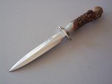 Randall Model # 2-7" Fighting StilettoCarved Handle with 18 faces A Masterpiece Original Scabbard - 2 of 9