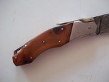 Ristigouche 1760 Bois d'If folding knife: Unique "palanquille" knife system dating from the 18th century, France-Astonishing Piece! - 6 of 15