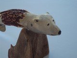 Randall Model # 11 Alaskan Skinner Sambar Stag Handle Carved Polar Bear - 6 of 7