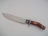 Thierry Le Senecal Bob's Camp/Bush knife from 80CRV2 steel, thickness 6.5mm, blade length up to the guard 11