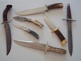A Private Collection of Ninety Five Custom Knives & Miscellaneous Knife-related Items All Knives In Immaculate, Pristine Condition - 3 of 3