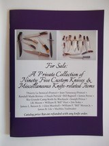 A Private Collection of Ninety Five Custom Knives & Miscellaneous Knife-related Items Catalog - 1 of 2