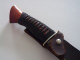 Shiva Ki One Of a KindMachete 2004 Cocobolo Handle Japanese Raw Silk Wrap-German Silver guard-The Best! - 5 of 11