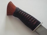 Shiva Ki One Of a KindMachete 2004 Cocobolo Handle Japanese Raw Silk Wrap-German Silver guard-The Best! - 6 of 11