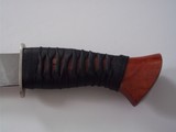 Shiva Ki One Of a KindMachete 2004 Cocobolo Handle Japanese Raw Silk Wrap-German Silver guard-The Best! - 9 of 11