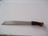 Shiva Ki One Of a KindMachete 2004 Cocobolo Handle Japanese Raw Silk Wrap-German Silver guard-The Best! - 2 of 11