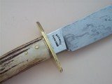 Bill Bagwell Scarce Composite Damascus Bowie
