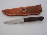 J. B. Moore Exceptional and Very Scarce Hunting Model German Silver guard Exotic wood handle A Real Beauty Knife # 1140! - 2 of 5