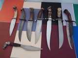 James L. Batson,Jr. Knife Collection 1989-1993 Carved Handles by Master Carver Paul G. Grussenmeyer - 3 of 15