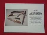 A Private Collection of Ninety Five Custom Knives & Miscellaneous Knife-related Items - 1 of 8