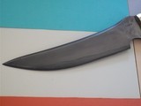 Shiva Ki Second ever produced Gator Hunter Bowie 1980 production single brass guard, cocobolo handle black clay-tempered - 10 of 10