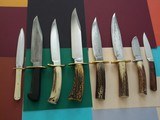 Bill Bagwell Eight Knife Collection from 1974 to 1988-The Best Out There Today-All Knives Comes With Original Leather Sheaths - 4 of 11
