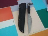 James L. Batson,Jr. Black Beauty A Horsehead Bowie Knife No.12 Damascus Steel 1st Horsehead Pommel forged from Damascus - 3 of 10