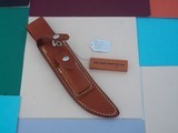 Randall Made Knives Maurice Johnson Rough Back Leather Scabbard for # 4-7' Big Game & Skinner 1981 - 4 of 9