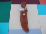 Randall Made Knives Maurice Johnson Rough Back Leather Scabbard for # 4-7' Big Game & Skinner 1981 - 8 of 9
