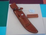 Randall Made Knives Maurice Johnson Rough Back Leather Scabbard for # 4-7' Big Game & Skinner 1981 - 7 of 9