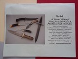 A Private Collecion of Ninety Five Custom Knives & Miscellaneous Knife-Related Items Accumulated over 40 Years of Collecting - 3 of 4