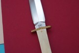 Bill Bagwell one-of-a-kind dagger engravedbrass guard Scarce markins DOUBLE EXTRA FORGED & BAGWELL 1978 - 3 of 6