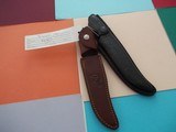 Jean Tanazacq The Dean of French Knifemakers Vintage Prototype FOREST Variante GAL Double Markings on Blade Two Scabbards - 5 of 5