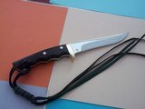 Jean Tanazacq The Dean of French Knifemakers Vintage Prototype FOREST Variante GAL Double Markings on Blade Two Scabbards - 3 of 5