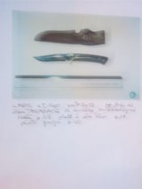 Jean Tanazacq The Dean of French Knifemakers RIEZE I Two Markings on Blade February 11,1988 Production - 3 of 6