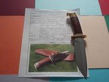 Jean Tanazacq The Dean of French Knifemakers Vintage & Scarce Tronçay I, Amaranth wood Double brass guard May 20, 1991 Production 20, 1991 - 3 of 6