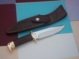 Jean Tanazacq The Dean of French Knifemakers Vintage TRONCAY I Double Markings on blade Walnut Handle Handle A Scarcity today! - 1 of 4