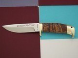 Jean Tanazacq The Dean of French Knifemakers Vintage Tronçay 4 February 1981 Production Stabilized Wood Handle Brass Hardware - 4 of 5