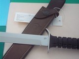 Jean Tanazacq The Dean of French Knifemaker Wolrd War II Combat Dagger Leather washers handle with July 8, 1985 Production - 4 of 9