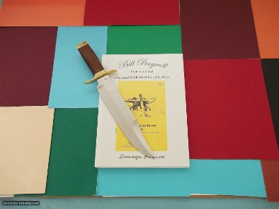 William P. Bagwell original Hell's Belle" Presentation Gentleman's Bowie Knife from 1969 Engraved By The Late Great E.C. Prudhomme