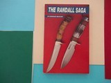 THE RANDALL SAGA FIRST EDITION 1991 BLADE BOOKS UNREAD-UNOPENED-PRISTINE-MINT CONDITION ADVANCED COPY BOOK # 008 - 1 of 2