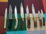 Bill Bagwell One-of-a-Kind Dagger Engraved Guard Scarce markings DOUBLE EXTRA FORGED & BAGWELL 1978 Ivory Handle A Scarcity in Today's Marketplace - 6 of 8