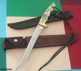 Jean Tanazacq The Dean of French Knifemakers Vintage Prototype FOREST Ivory Handle 