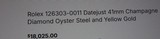 Rolex 126303 DATEJUST OYSTER BRACELET TWO-TONE 18KT GOLDSUNNY DAYCHAMPAGNE DIAL DIAMONDS 18KT GOLD SETTINGS SEPTEMBER 2021NEW IN BOX - Image 7 of 7