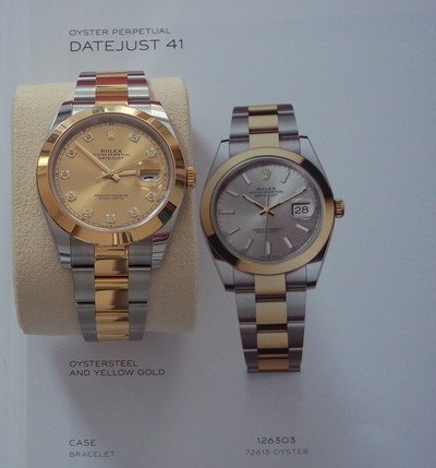 Rolex 126303 DATEJUST OYSTER BRACELET TWO-TONE 18KT GOLDSUNNY DAYCHAMPAGNE DIAL DIAMONDS 18KT GOLD SETTINGS SEPTEMBER 2021NEW IN BOX - Image 6 of 7