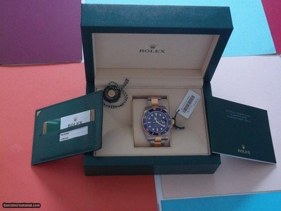 Rolex 126613LB Oyster Perpetual Submariner Date 40MM Case Oystersteel & 18 KT.Yellow Gold 97203 Oyster Bracelet Men's watch-Discountinued Model - Image 6 of 7
