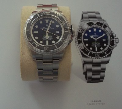 Rolex Men's Sea-Dweller DEEPSEA (James Cameron September 2021 Edition) Stainless Steel 44mm Deep Blue Dot Dial Watch Reference #:126660R - Image 2 of 8