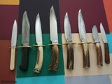 Bill Bagwell One-of-a-Kind Dagger Engraved Guard Scarce markings DOUBLE EXTRA FORGED & BAGWELL 1978 Ivory Handle A Scarcity in Today's Marketplace - 6 of 7