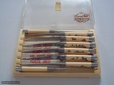 Rare Set of 8 Hand Carved Hall Howard Weyahok Scrimshawed Steak Knives - 5 of 7